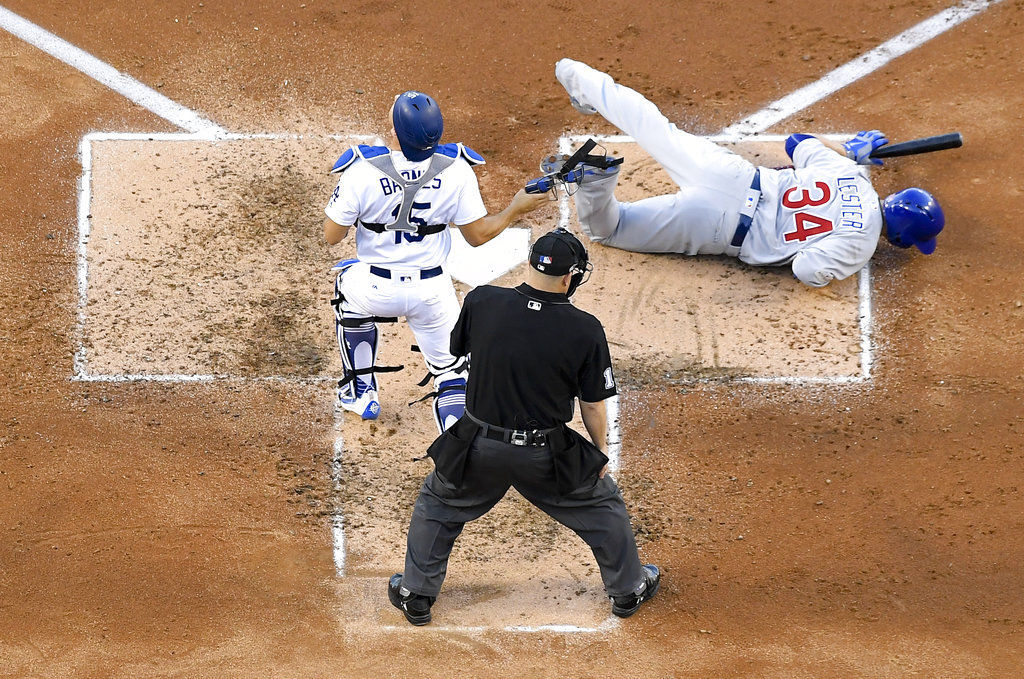 NLCS Cubs Dodgers Baseball